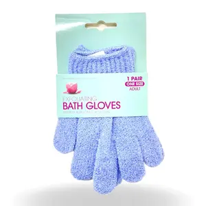 Găng Tay Tẩy Tế Bào Chết Cơ Thể, Exfoliating Bath Gloves, 1 Đôi - UNCLE BILLS